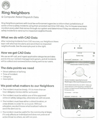 Ring CAD materials provided to police.